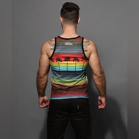 Sunset Mesh Tank - Picture 7 of 7